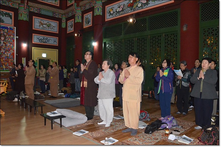 만봉사 염불정진