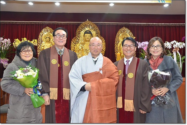 법주스님과 함께