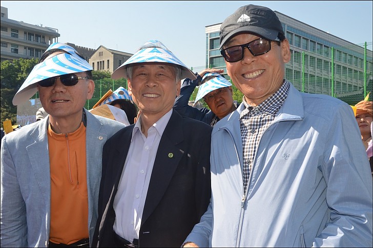  동국대운동장에서