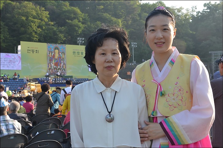  동국대운동장에서
