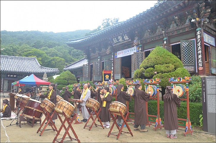 제18차년도 향천사 염불정진대회 천수북