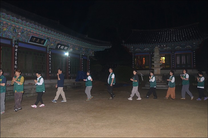 제18차년도 향천사 염불정진대회  도량석