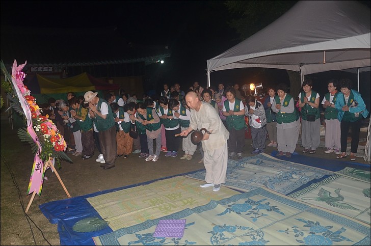 제18차년도 향천사 염불정진대회  도량석
