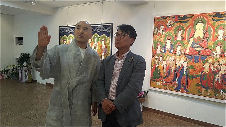 제5회 동산불교대학 미술학과 불화전
