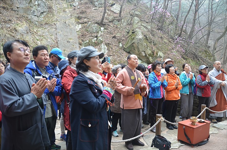 서산마애불 순례