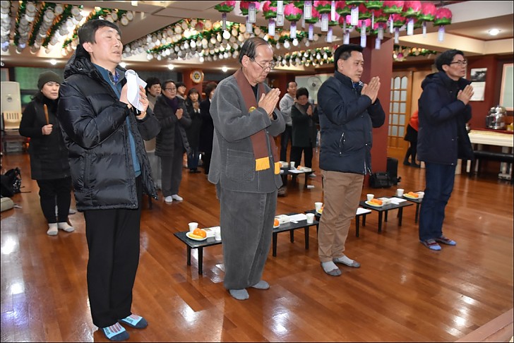 불교학과 종강