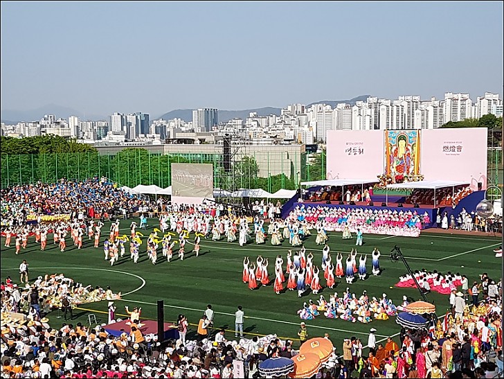 불기2561년 2017 연등회 동국대운동장