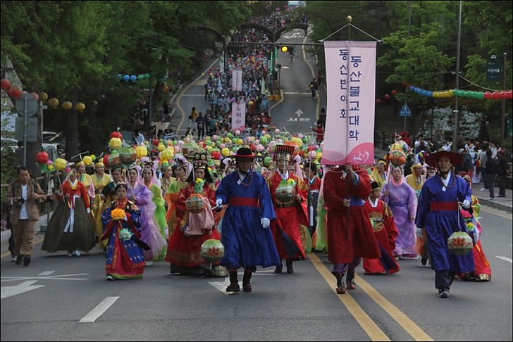 불기2561년 2017 연등회 연등행렬