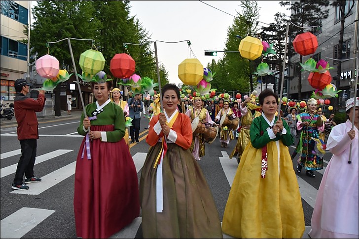 불기2561년 2017 연등회 연등행렬