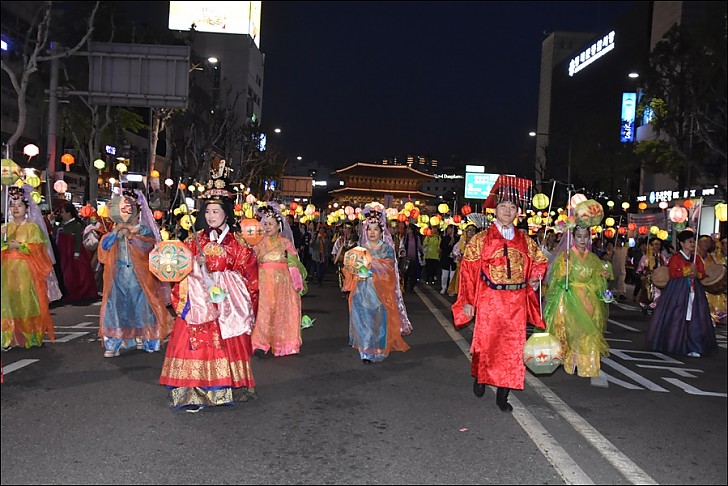 불기2561년 2017 연등회 연등행렬