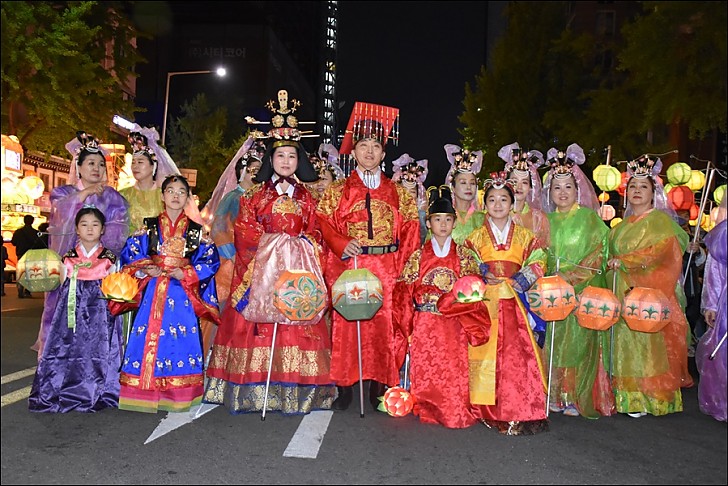 불기2561년 2017 연등회 연등행렬