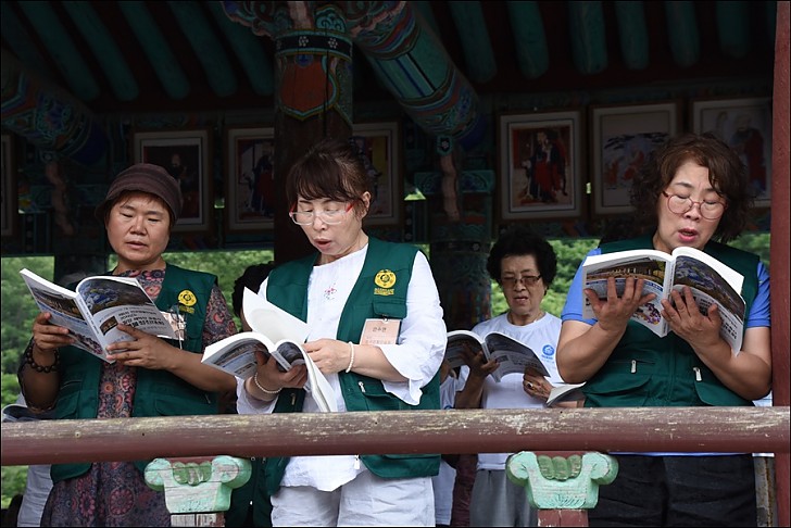 제20차년도 표충사 염불정진대회 입재 