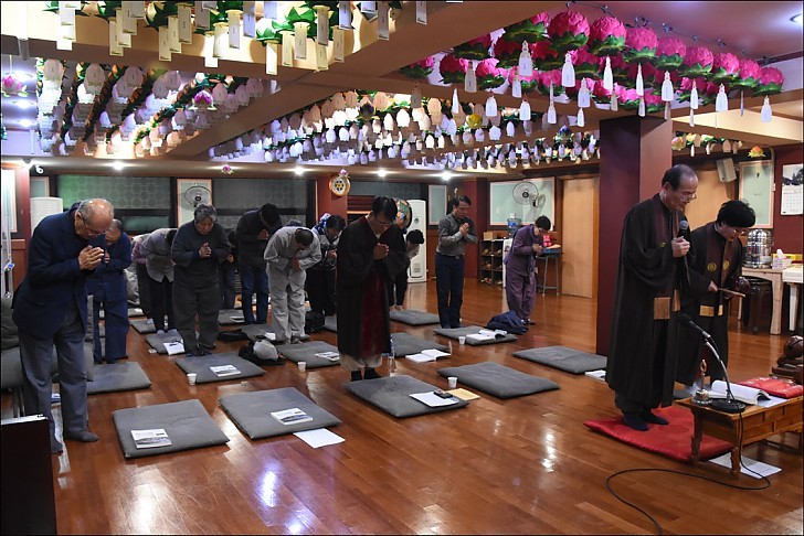 제6차 전국염불만일회 7,000일 회향 철야정진기도