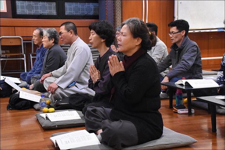 제6차 전국염불만일회 7,000일 회향 철야정진기도