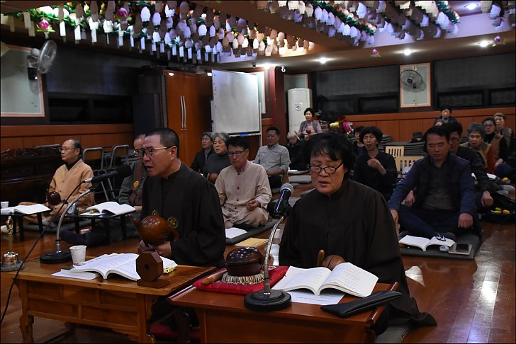 제6차 전국염불만일회 7,000일 회향 철야정진기도
