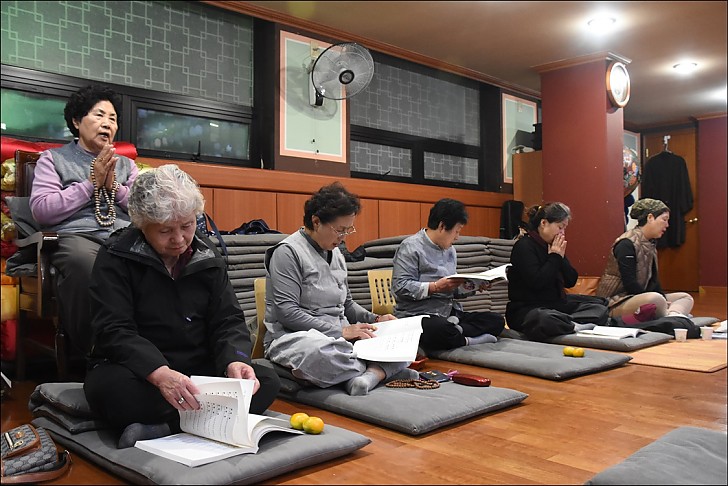 제6차 전국염불만일회 7,000일 회향  철야염불정진기도
