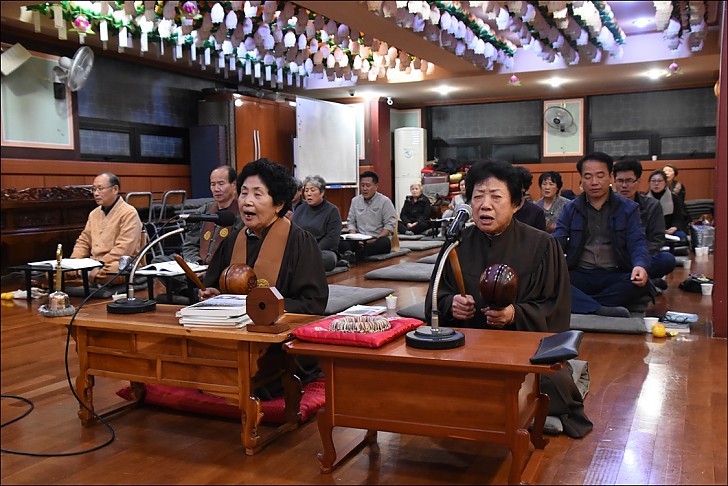 제6차 전국염불만일회 7,000일 회향  철야염불정진기도