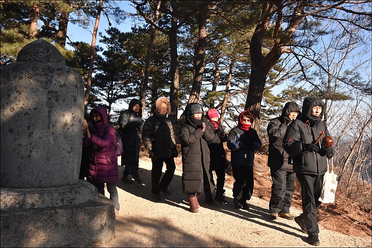 2018무술년새해맞이 철야정진 화진포해돋이및 금강산 참배기도