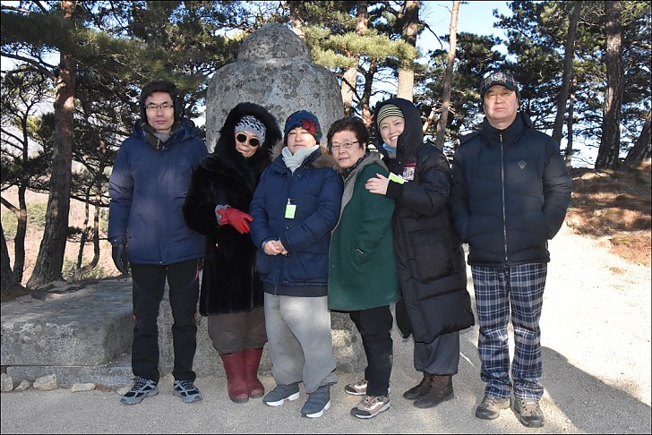 2018무술년새해맞이 철야정진 화진포해돋이및 금강산 참배기도