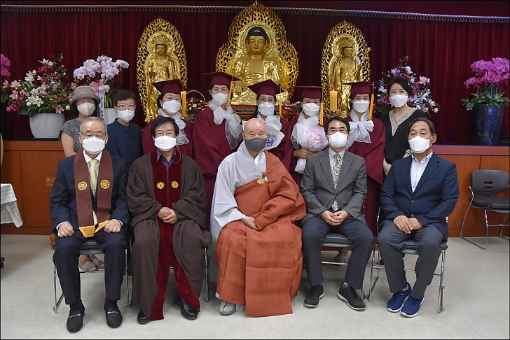 동산불교대학 54회 55회 대학원 졸업식