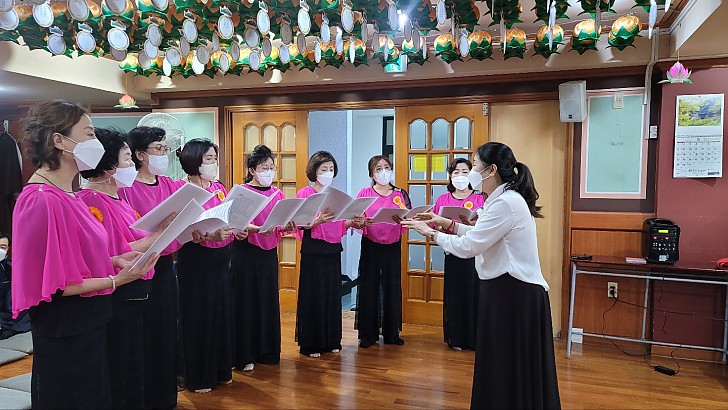 연등점등식 합창단