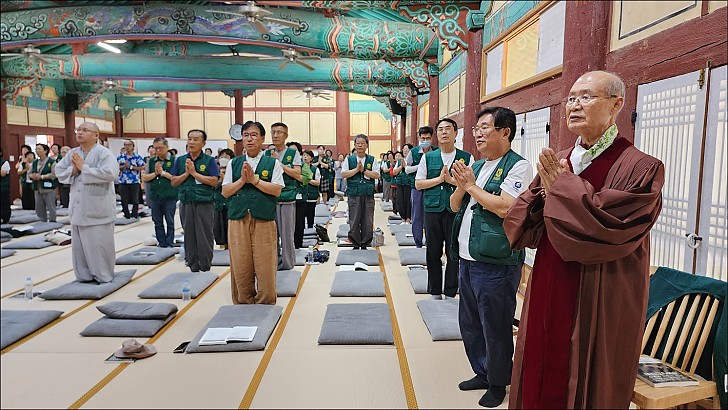 27차년도 송광사 염불정진대회 2일차 2