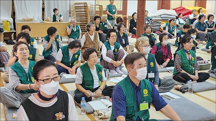 27차년도 송광사 염불정진대회 2일차 6