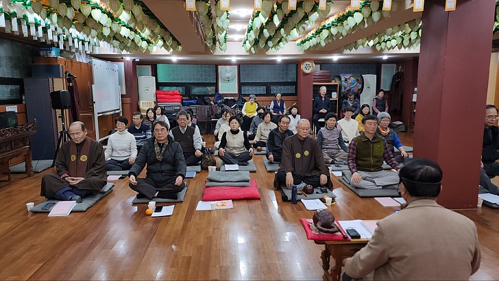 을사년 새해맞이 염불정진기도3
